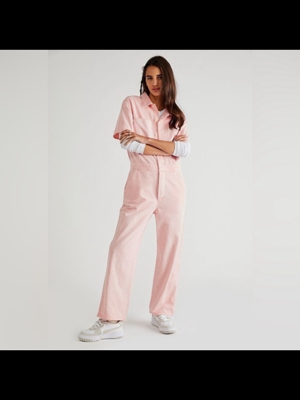 Wrangler Casey Jones Pink Utility Jumpsuit Coverall Medium Cotton hemp Workwear